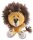 folia 23901 - Mini Häkelset Löwe, Komplettset zur Erstellung von einem selbst gehäkelten niedlichen Löwen, ca. 14 cm groß, für Kinder ab 8 Jahren und Erwachsene, als Geschenk