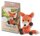 folia 23907 - Mini Häkelset Fuchs, Komplettset zur Erstellung von einem selbst gehäkelten niedlichen Fuchs, ca. 8 - 9 cm groß, für Kinder ab 8 Jahren und Erwachsene, als Geschenk