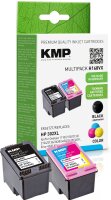 KMP Multipack H168VX schwarz, cyan, magenta, gelb...