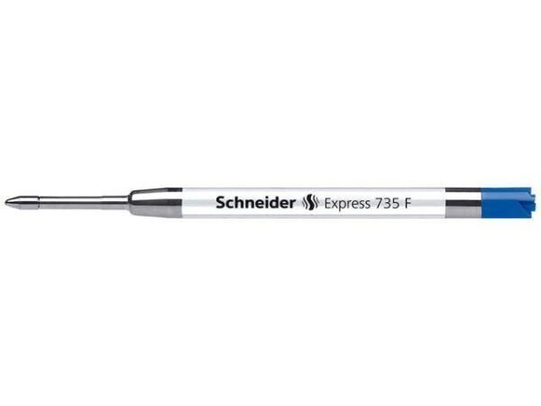 Schneider Großraummine EXPRESS 735 F, blau, dokumentenecht, 10 Stück