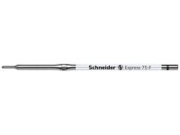 Schneider Kugelschreibermine EXPRESS 75 F, schwarz, dokumentenecht, 10 Stück