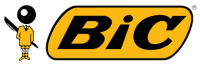 BiC® Kugelschreiber-Ständer mit 4-Farbkugelschreiber, Stärke M, schwarz