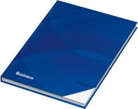 RNK Verlag Notizbuch - A6, Hardcover, kariert, 96 Blatt, blau