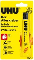UHU extra Alleskleber FLEX + CLEAN Kunststofftube Blister 20g Tube