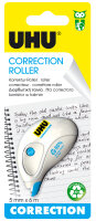 UHU CORRECTION Roller Mini, Korrektur-Roller,Blister 5mm x 6mm