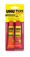 UHU plus sofortfest 2-Komponenten-Epoxidharzkleber 35g 2...
