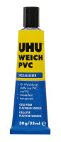 UHU 46655 PVC Spezialkleber, weiche Kunststoffe, Tube mit...