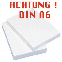 SAD SpassAmDrucken Kopierpapier 80g/m² DIN-A6 2000...