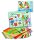 folia 930 - Bastelpapierkoffer Ganzjahr, 110 Teile - Kreativset für Kinder und Erwachsene mit Bastelpapier und Dekoelementen