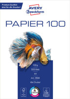 Avery Zweckform Papier 2566 - 100g/m² DIN-A4 500 Blatt weiß
