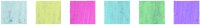 folia 370609 - Kreidestifte Set, 6 Stifte sortiert in 6 verschiedenen Farben