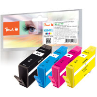 Peach Spar Pack Tintenpatronen kompatibel mit HP No....