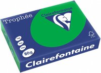 Clairefontaine 1991C Trophee Color FSC Mix billardgrün 80g/m² DIN-A4 - 500 Blatt