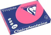 Clairefontaine Trophee Color 1898C eosin 80g/m²...
