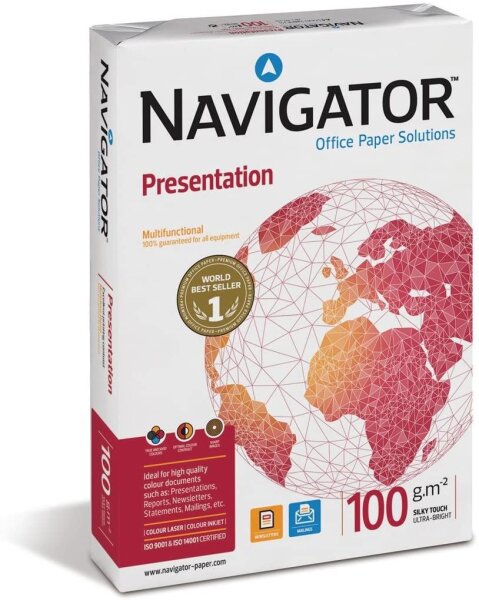 Navigator Presentation 100g/m² DIN-A3 - 500 Blatt weiß