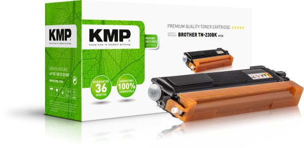 KMP Toner für Brother TN-230BK HL-3040 HL-3070 schwarz B-T32