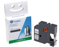 G&G Schriftband kompatibel zu Dymo D1/ 45021/...