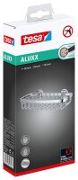 Tesa Aluxx Duschkorb Gr. S (NICHT BOHREN, Aluminium, verchromt, rostfrei, inkl. Klebelösung, 50mm x 220mm x 102mm) 40207-00000