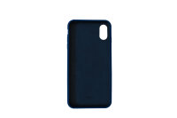 KMP Schutzhülle Silicone Case für iPhone XS Max-sargasso blue