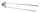 Tesa Smooz Wandhandtuchhalter (NICHT BOHREN, zweiarmig, schwenkbar, verchromt, inkl. Klebelösung, belastbar bis 6kg, 82mm x 50mm x 455mm) 40317-00000