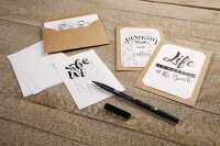 Clairefontaine 97704C – Eine kreative Box für Erwachsene – Lettering