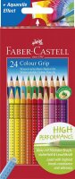 Faber Castell 112424 - Farbstifte Colour Grip 2001, 24...