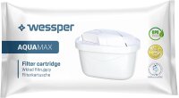 Wessper Aquamax Wasserfilter Kartuschen komp. mit BRITA Maxtra, AmazonBasics WES003