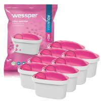 Wessper 8er Pack Aquamax MG+ Wasserfilter Magnesium...
