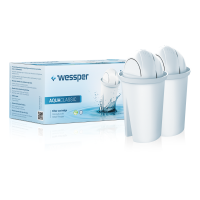 Wessper 12er Pack AquaClassic Wasserfilter Kartuschen...