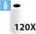 120x Exacompta 40642E Thermorollen für Bankkarten, 57 x 30 mm, 1 Thermofalte 55 g/m², BPA-frei, metrisch (+ oder – 2 m): 9 m.
