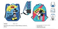 Disney Rucksack "Mickey Maus", leicht verstellbare Schultergurte, 290g, 2-seitig tragbar