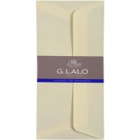 G. LALO Umschläge selbstklebend (perfekt für Ihre Einladungen, DL, 11 x 22 cm, 25 Umschläge, elfenbein)