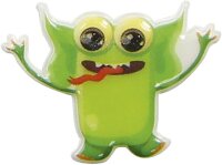 Maildor 560503C MONSTERS Packung mit Stickers Cooky 3D (1...