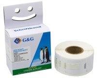 1.000 G&G Etiketten kompatibel zu Dymo 11353/...