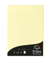 Clairefontaine Pollen Papier Kanariengelb 120g/m² DIN-A4 50 Blatt