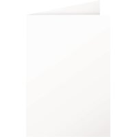 Doppelkarten C6 2316C Clairefontaine Rhodia 25 x 210g Weiß (110 x 155)