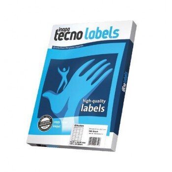 tecno labels Universaletiketten weiß 100 Blatt (105 x 148,5 mm)