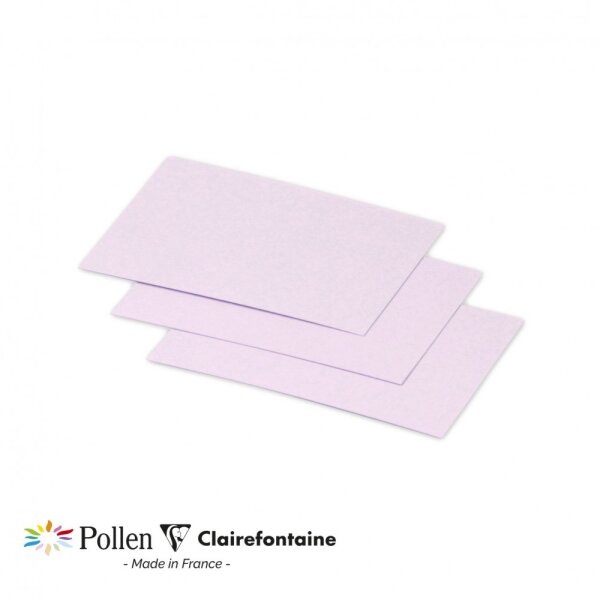 Clairefontaine Pollen Papier Flieder 210g/m² 25 x 2010 g (70 x 95mm)