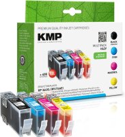 KMP Multipack H62V schwarz, cyan, magenta, gelb...