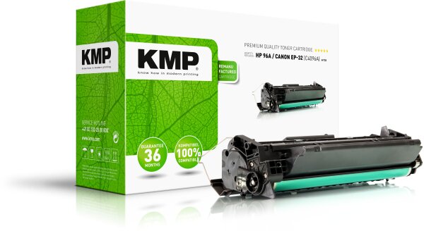 KMP H-T32 schwarz Tonerkartusche ersetzt HP LaserJet HP 96A / Canon EP32 (C4096A)