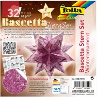 folia 400/1515 - Bastelset Bascetta Stern Winterornament...