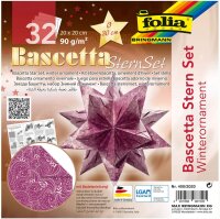 folia 400/2020 - Bastelset Bascetta Stern Winterornament...