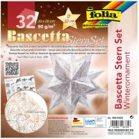 folia 406/2020 - Bastelset Bascetta Stern Winterornament...
