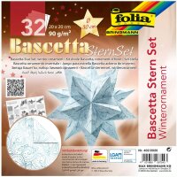folia 402/2020 - Bastelset Bascetta Stern Winterornament...