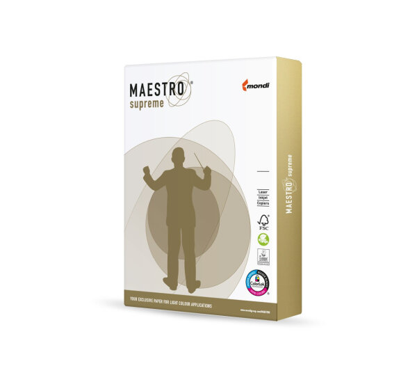 Mondi Maestro supreme 90g/m² DIN-A3 - 500 Blatt Premiumpapier weiß