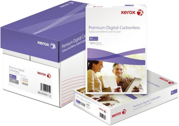 Xerox Premium Digital Carbonless, DIN A4, 75g/m² - CFB - Mittelblatt blau, 500 Blatt