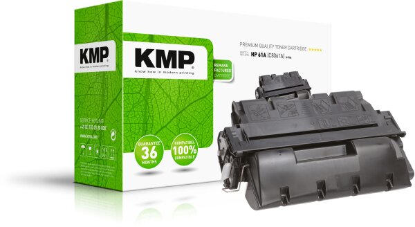 KMP H-T53 schwarz Tonerkartusche ersetzt HP LaserJet HP 61X (C8061X)