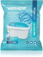 Wessper 4er Pack Alkalischer Wasserfilter Kartuschen...