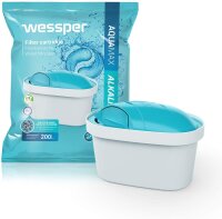Wessper 8er Pack Alkalischer Wasserfilter Kartuschen...