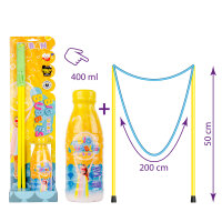 Tuban – Riesiger Blasenstab – 50cm – 400 ml Seifenblasenflüssigkeit + 1 Seifenblasenstab – Seifenblasen Set